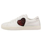 Dolce & Gabbana White Leather Di Calfskin Sneaker