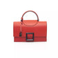 Baldinini Trend Radiant Red Leather Shoulder Bag