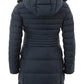 Peuterey Blue Quilted Jacket with Hood