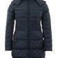 Peuterey Blue Quilted Jacket with Hood