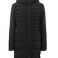 Peuterey Long Quilted Black Jacket