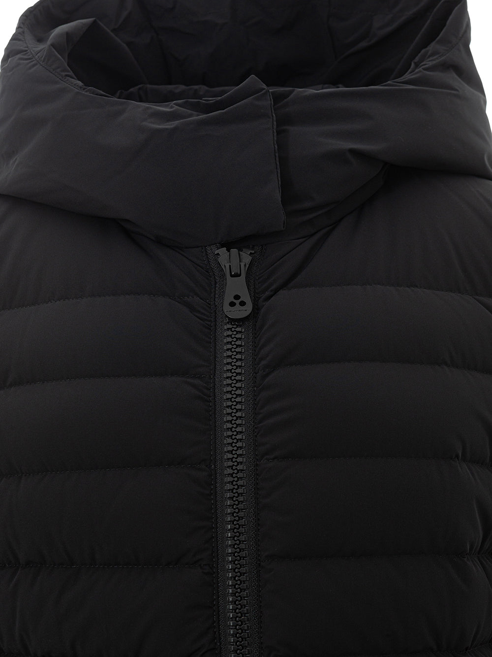 Peuterey Long Quilted Black Jacket