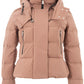 Peuterey Light Pink Puffy Quilted Jacket