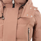 Peuterey Light Pink Puffy Quilted Jacket