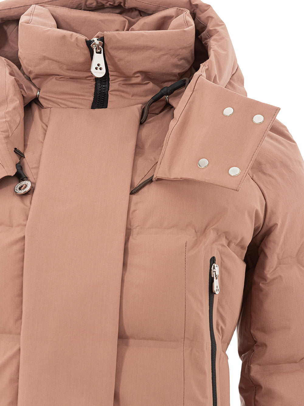 Peuterey Light Pink Puffy Quilted Jacket