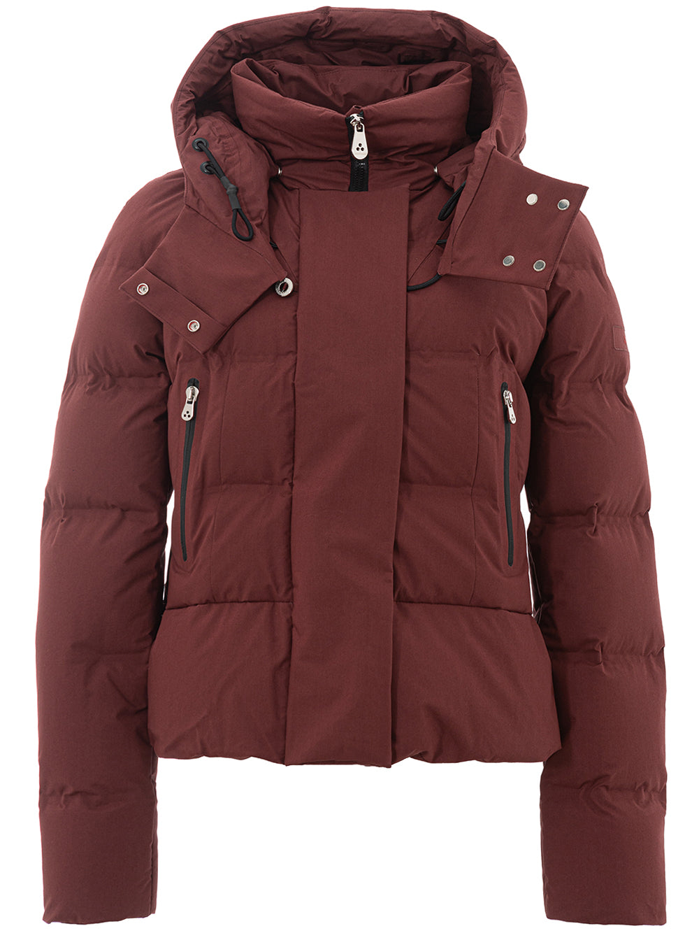 Peuterey Burgundy Quilted Jacket