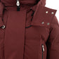 Peuterey Burgundy Quilted Jacket