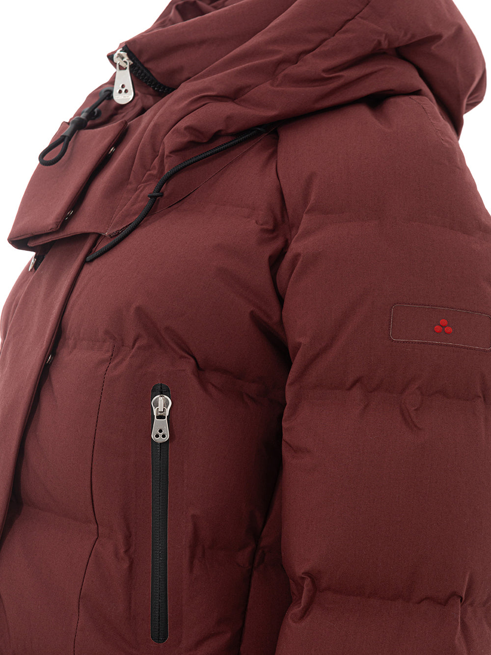 Peuterey Burgundy Quilted Jacket