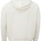 Armani Exchange Elegant White Wool Hooded Cardigan