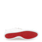 Christian Louboutin F.A.V Fique a Vontade Sneaker in White Leather