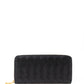 Bottega Veneta Intreccio Black Leather Zipped Wallet