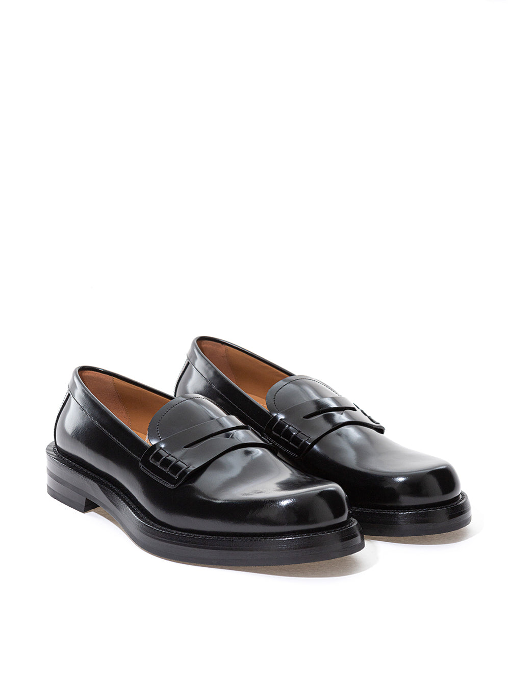 Dior Carlo Black Leather Classic Loafer