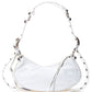 Balenciaga White Leather Le Cagole Shoulder bag