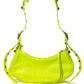 Balenciaga Yellow Leather Le Cagole XS Shoulder Bag