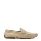 Bally Beige Penny Loafer in Suede