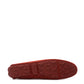 Bally Bordeaux Penny Loafer in Suede