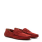 Bally Bordeaux Penny Loafer in Suede