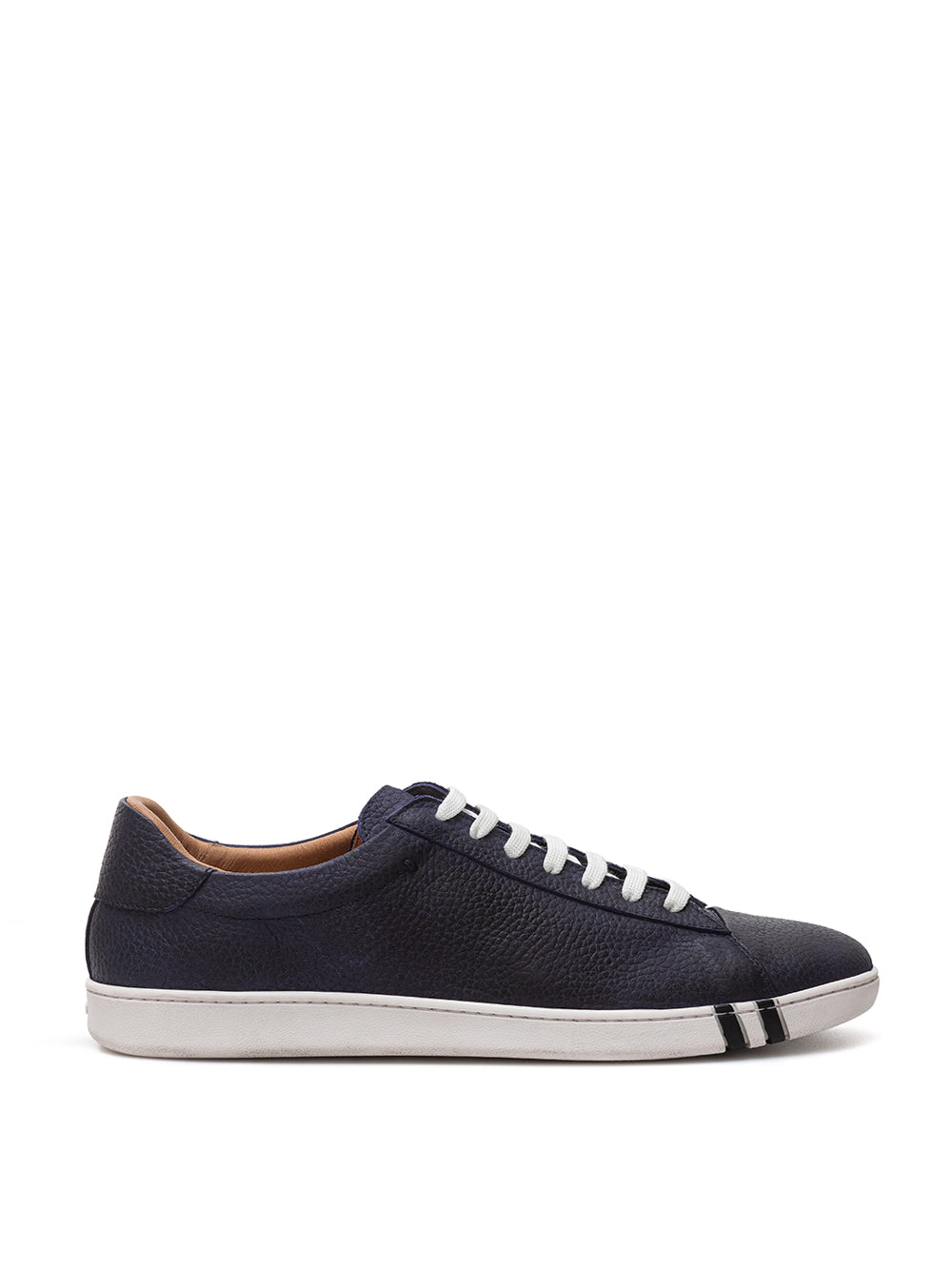 Bally Blue Leather Sneakers