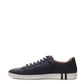 Bally Blue Leather Sneakers