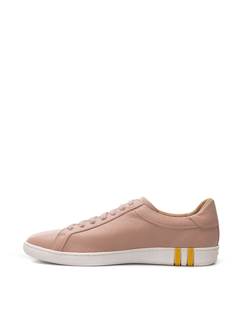 Bally Pink Leather Sneakers