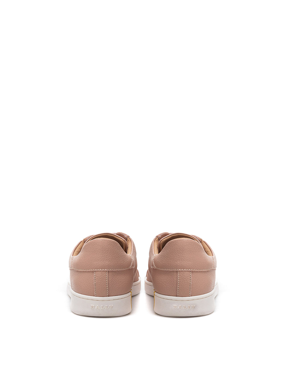 Bally Pink Leather Sneakers