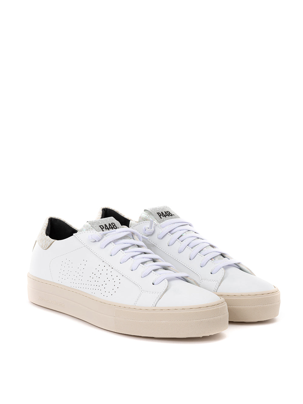 Christian Louboutin Thea Piton sneakers in white leather