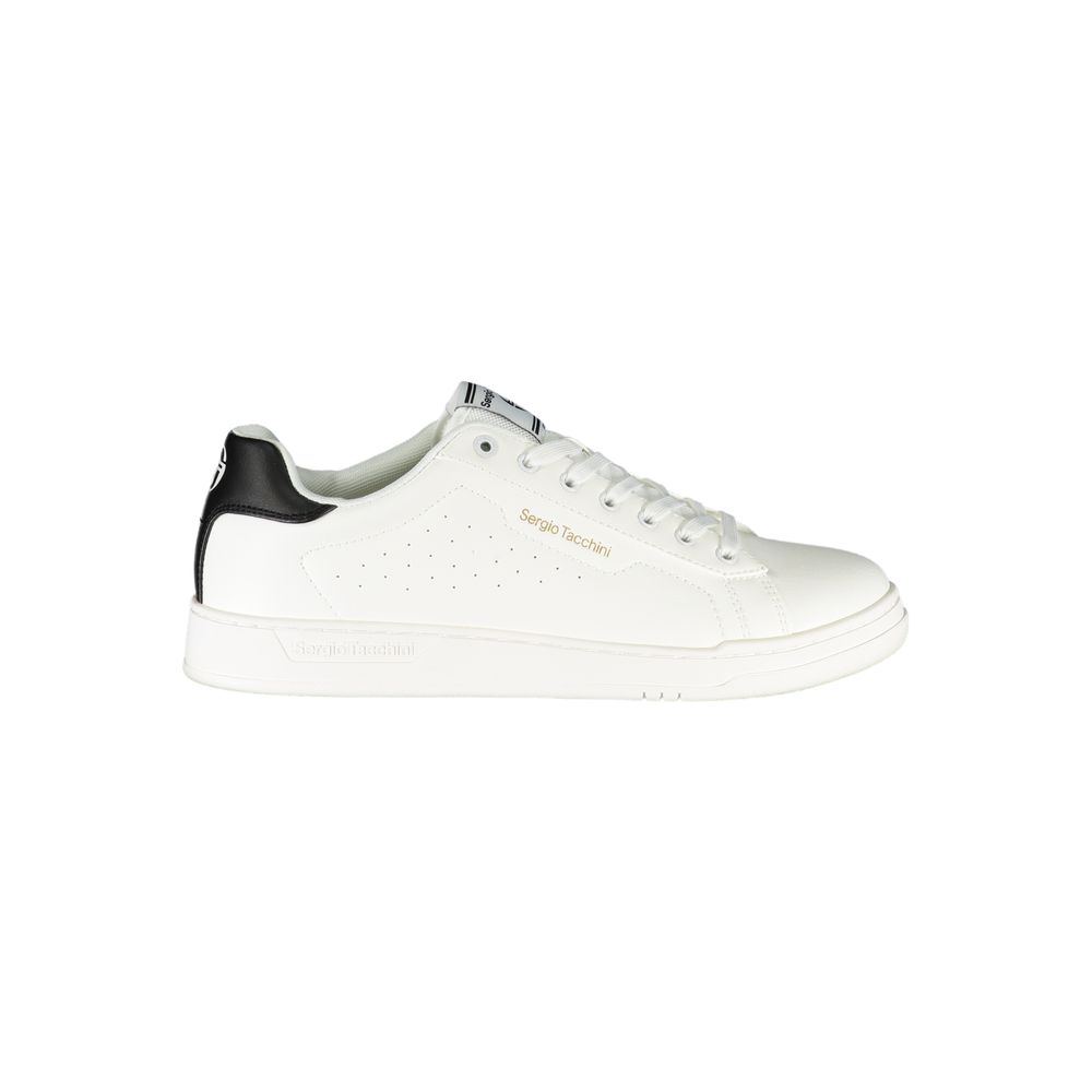 Sergio Tacchini White Polyester Sneaker