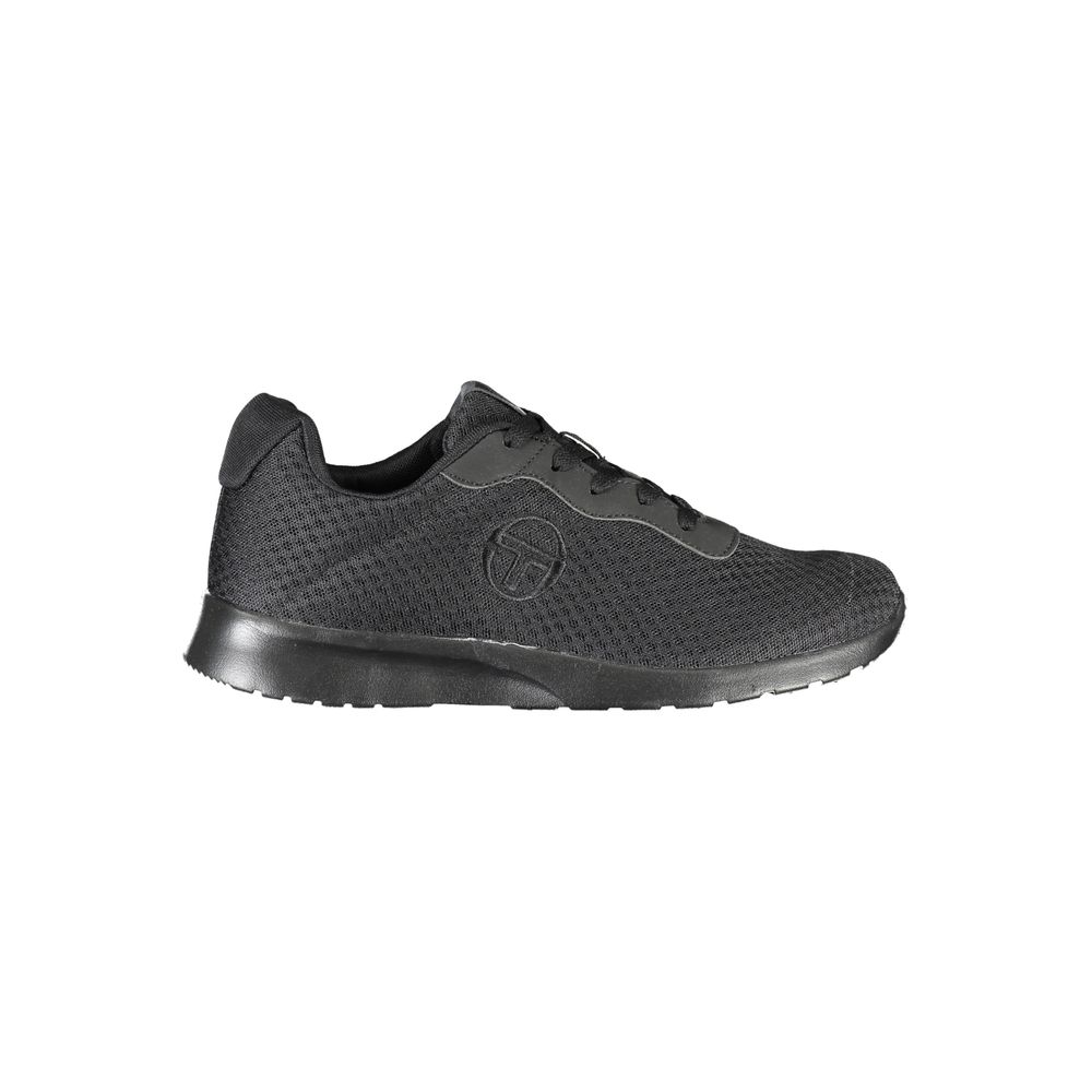 Sergio Tacchini Black Polyester Sneaker