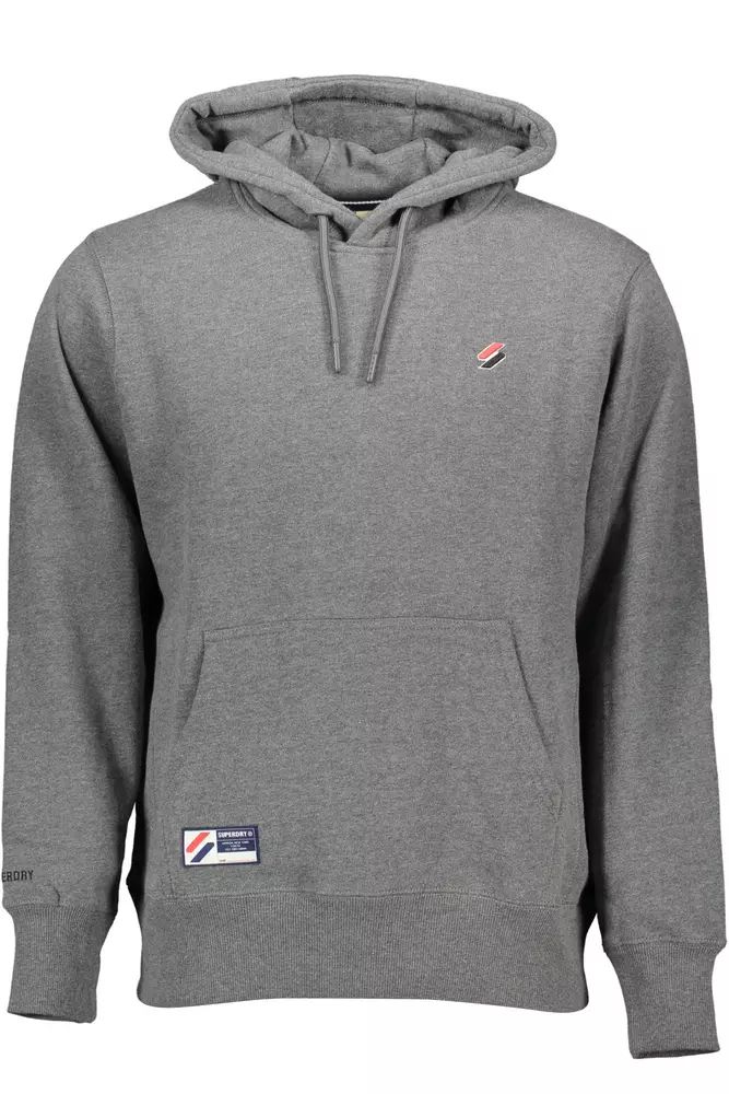 Superdry Gray Cotton Sweater