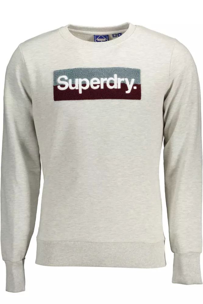 Superdry Gray Cotton Sweater