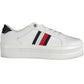 Tommy Hilfiger White Polyester Sneaker