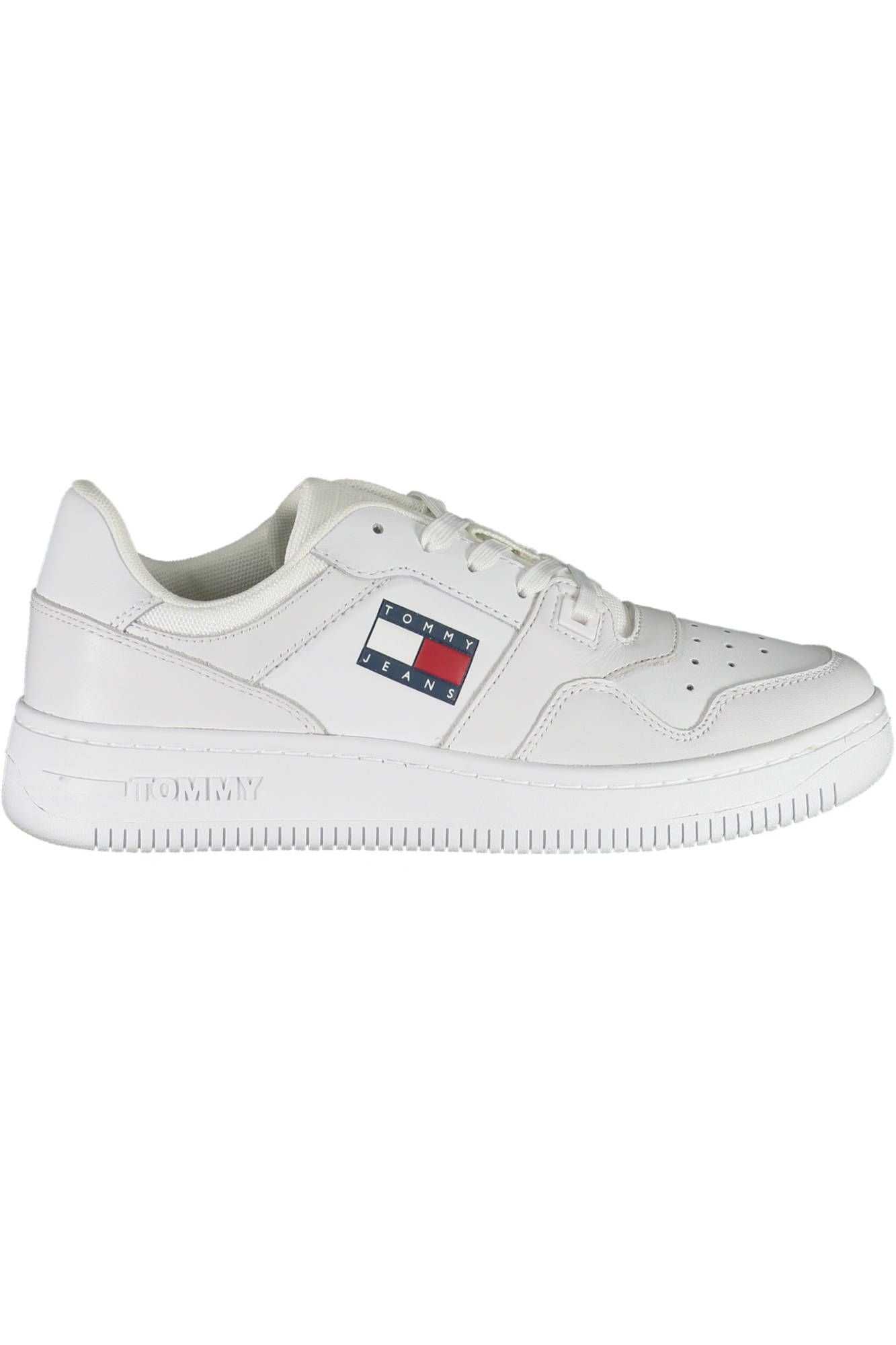 Tommy Hilfiger White Polyester Sneaker