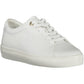 Tommy Hilfiger White Polyester Sneaker