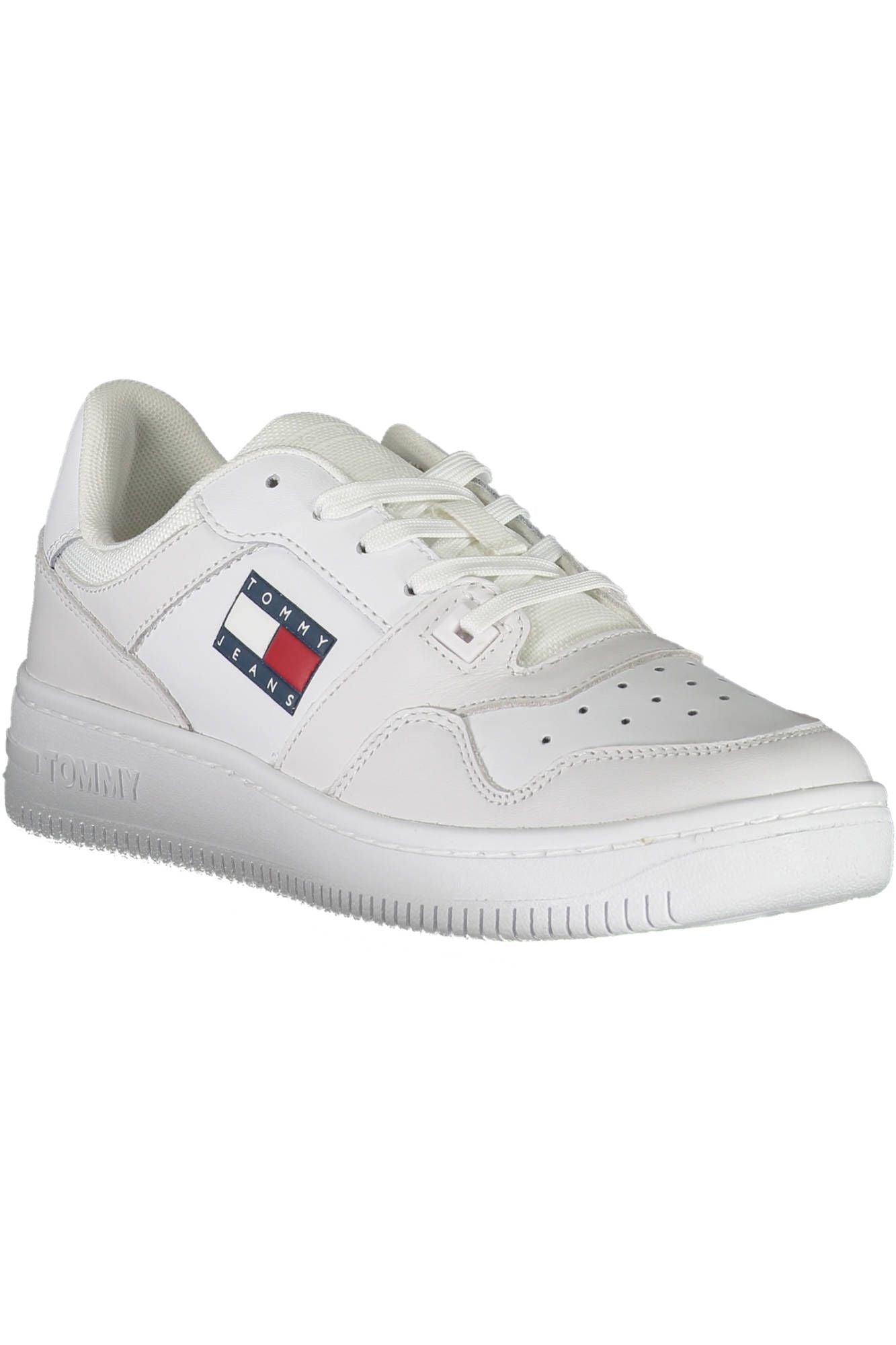 Tommy Hilfiger White Polyester Sneaker