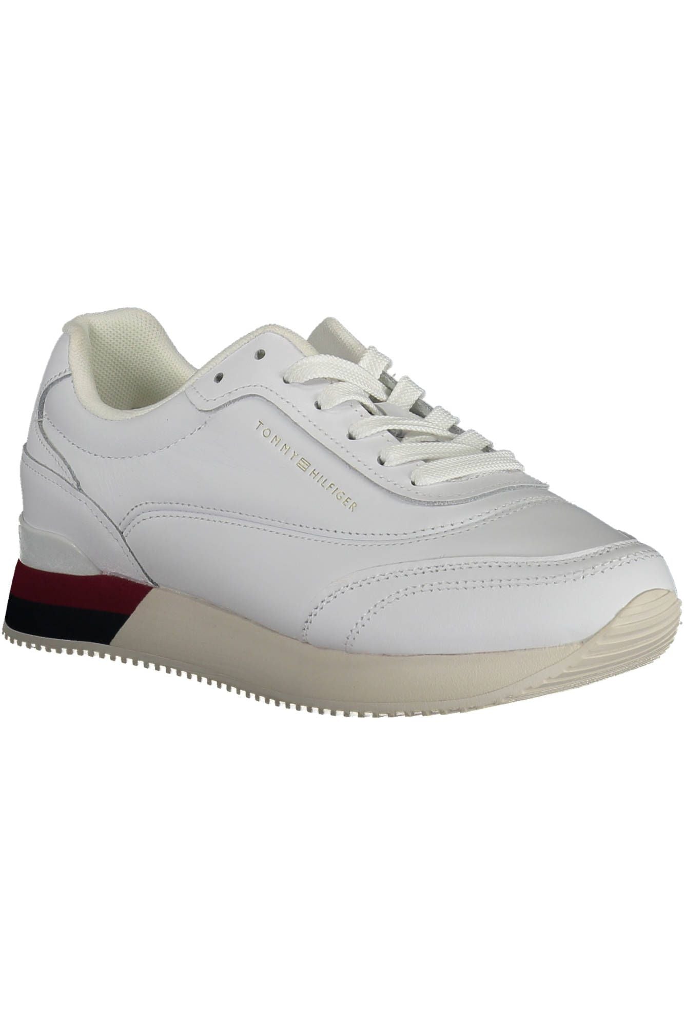 Tommy Hilfiger White Polyester Sneaker