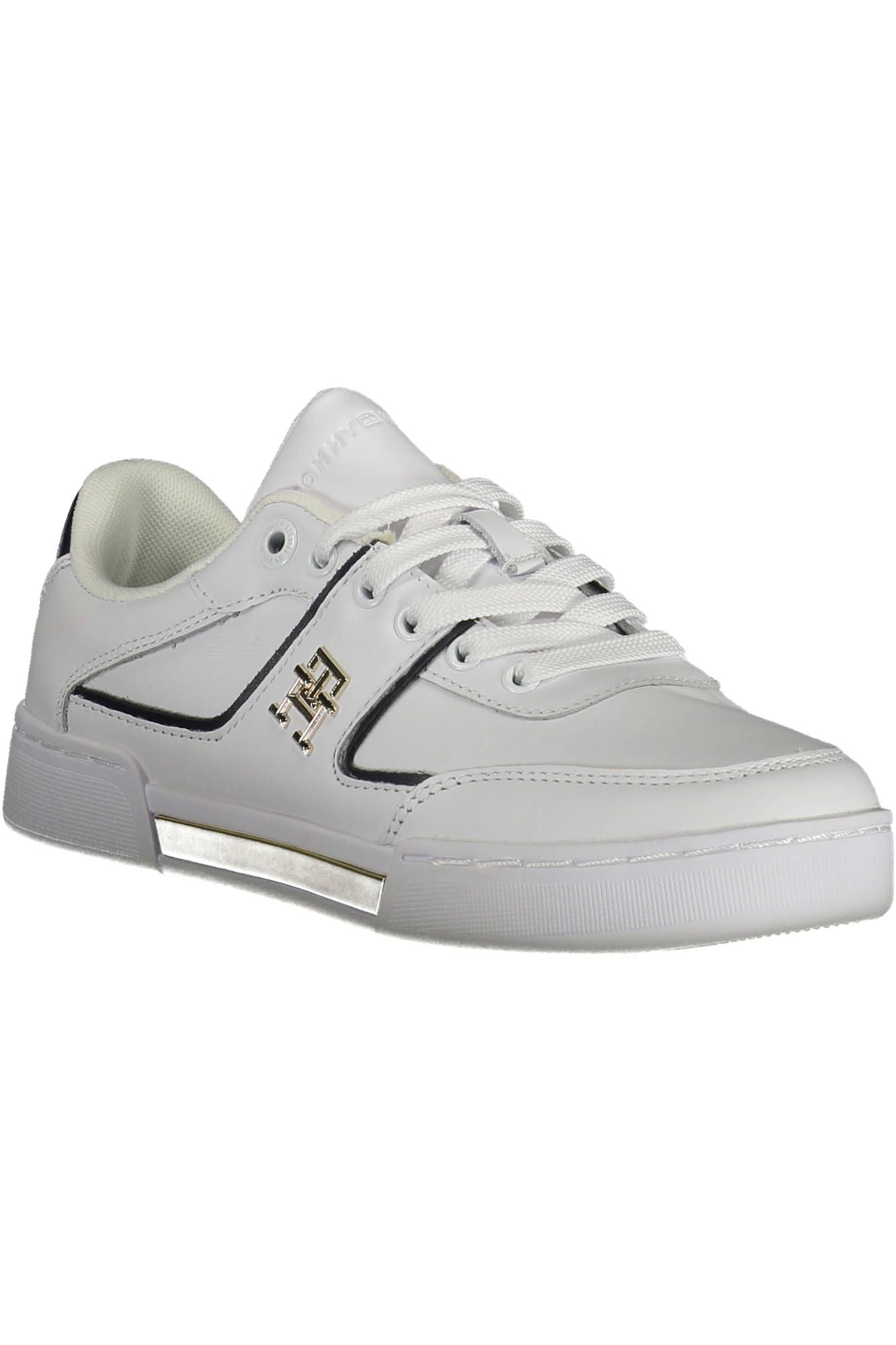 Tommy Hilfiger White Polyester Sneaker