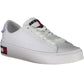 Tommy Hilfiger White Polyester Sneaker