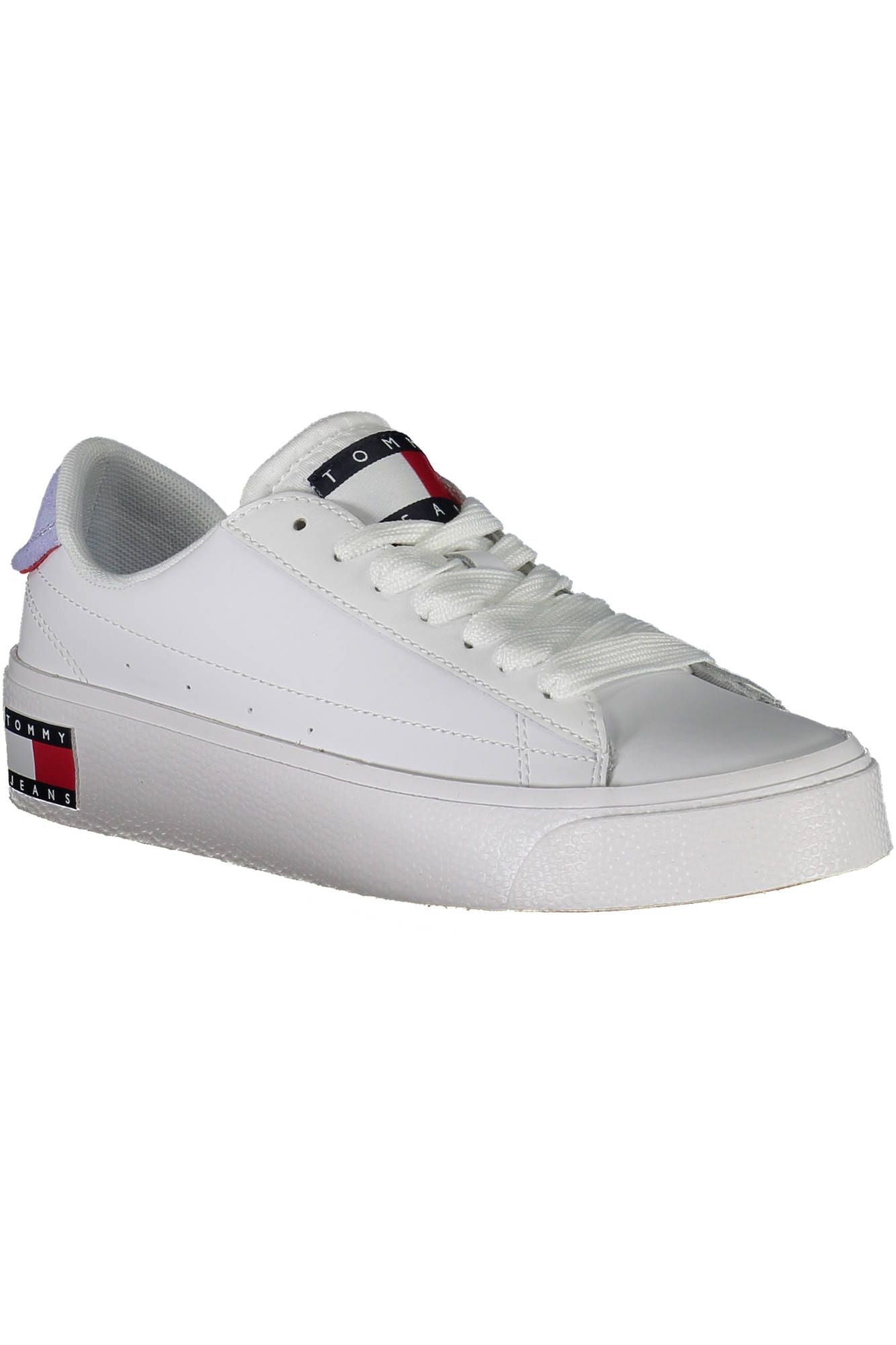 Tommy Hilfiger White Polyester Sneaker