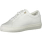 Tommy Hilfiger White Polyester Sneaker