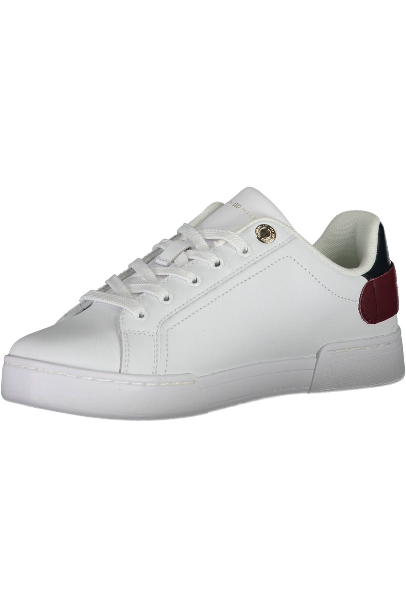 Tommy Hilfiger White Polyester Sneaker