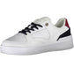 Tommy Hilfiger White Polyester Sneaker