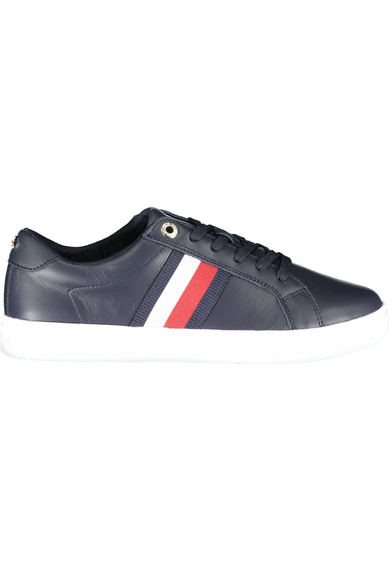 Tommy Hilfiger Blue Cotton Sneaker