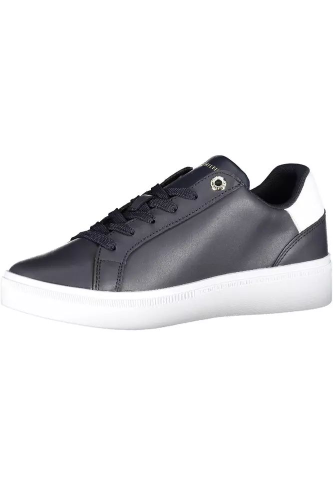 Tommy Hilfiger Blue Polyester Sneaker