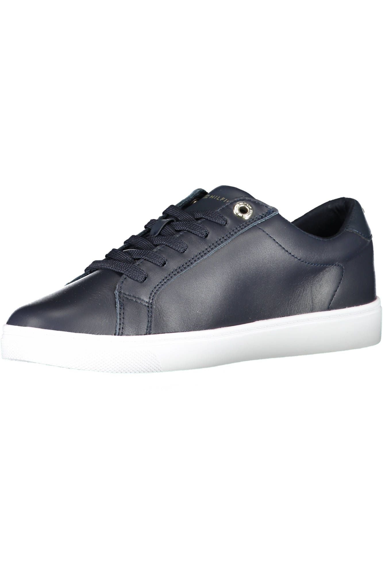 Tommy Hilfiger Blue Cotton Sneaker