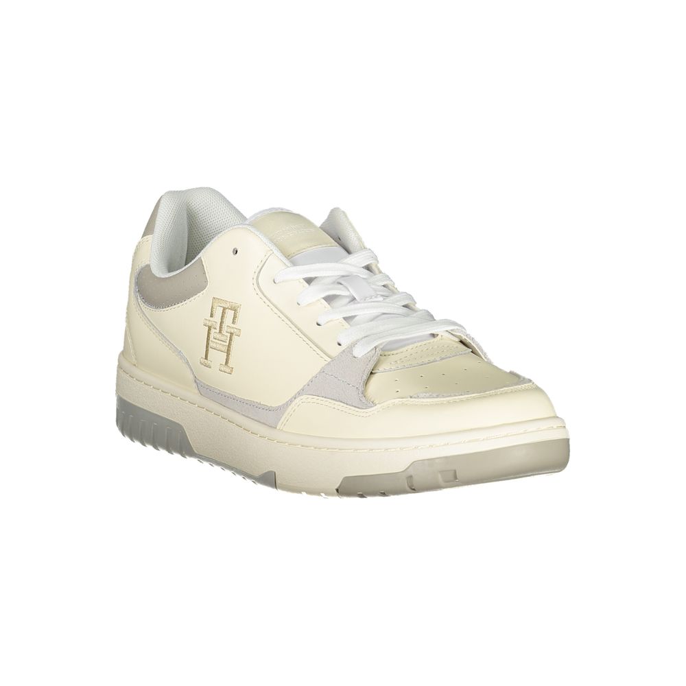 Tommy Hilfiger Beige Polyester Sneaker