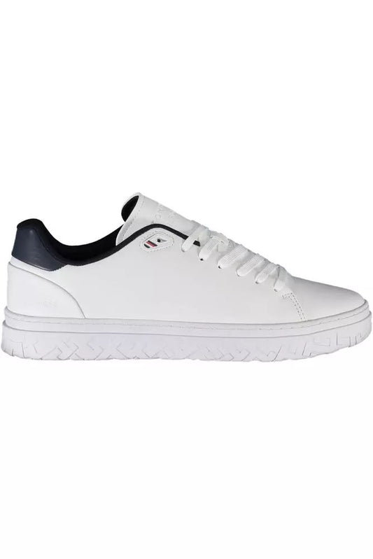 Tommy Hilfiger White Polyester Sneaker