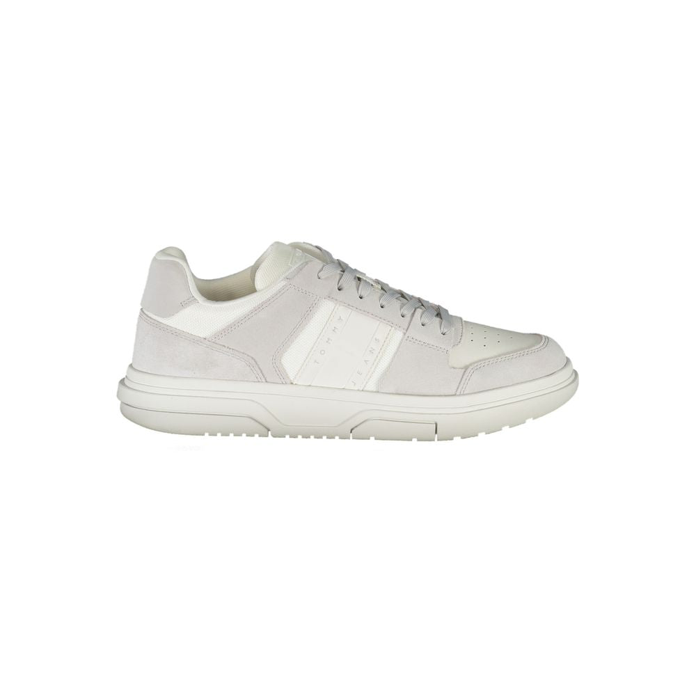 Tommy Hilfiger White Polyester Sneaker