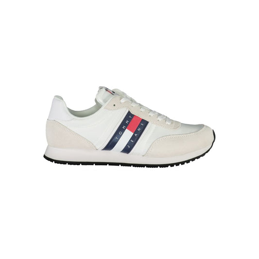 Tommy Hilfiger White Polyester Sneaker