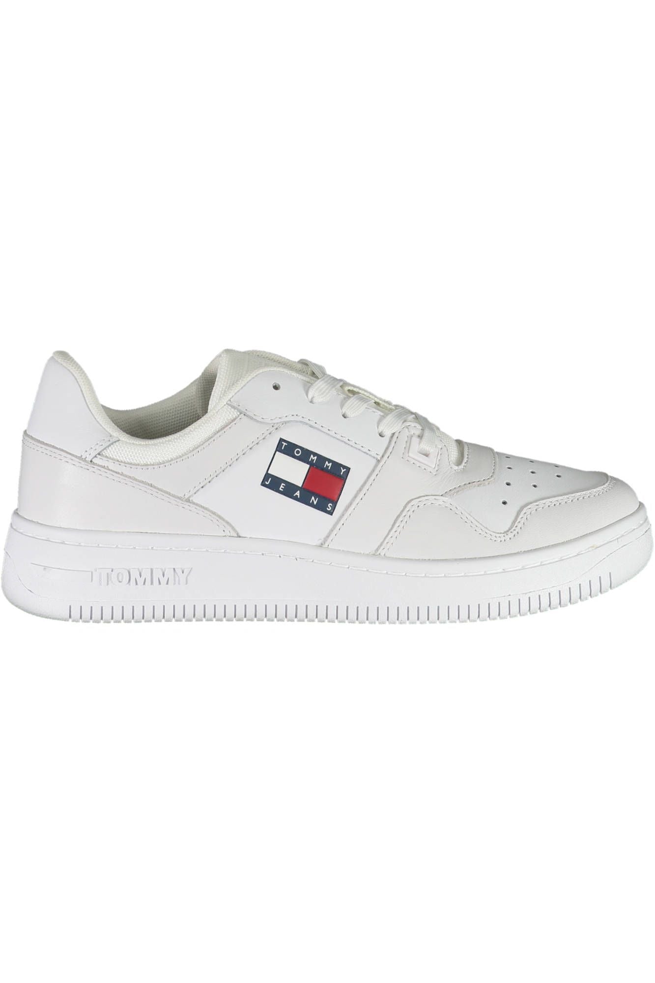 Tommy Hilfiger White Polyester Sneaker