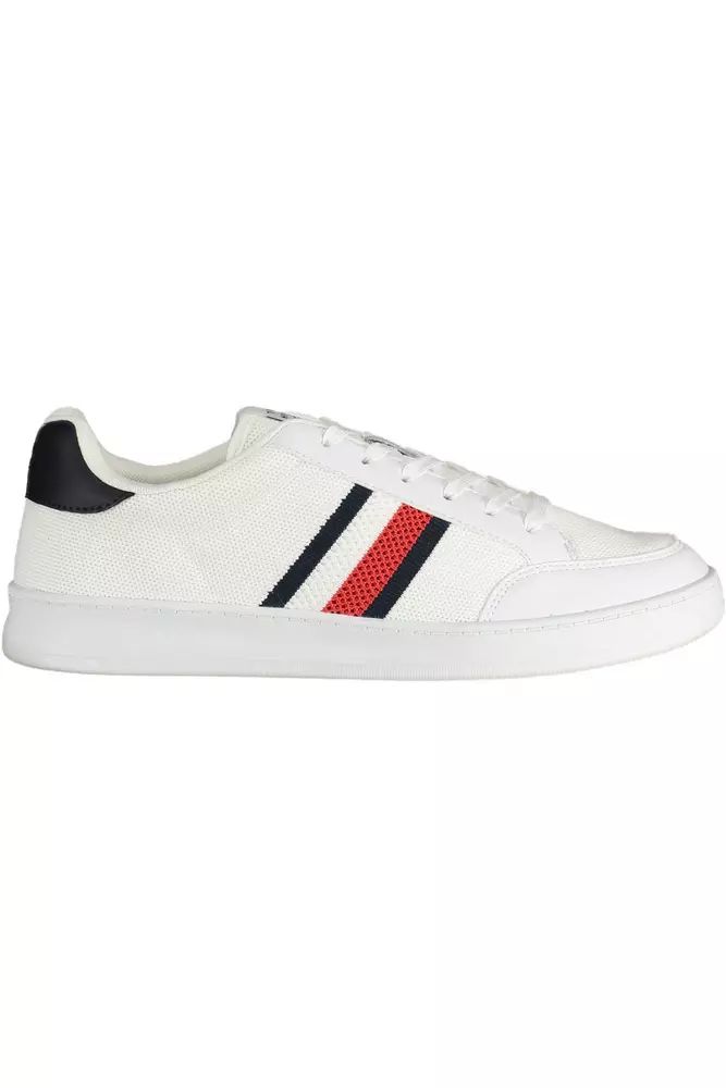 Tommy Hilfiger White Polyester Sneaker